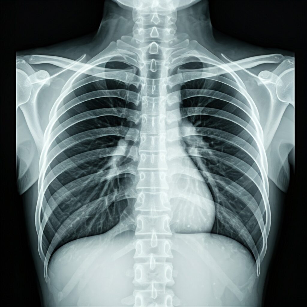 An image of an x-ray. Learn about c-arm machines in Douglasville, GA